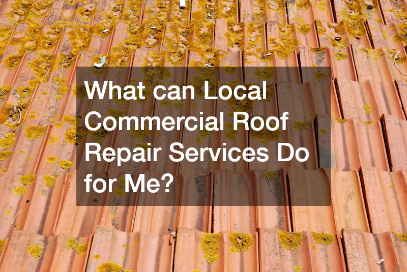 What can Local Commercial Roof Repair Services Do for Me?